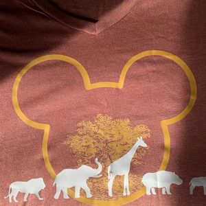 Disney’s Animal Kingdom women’s V-neck extra-large T-shirt